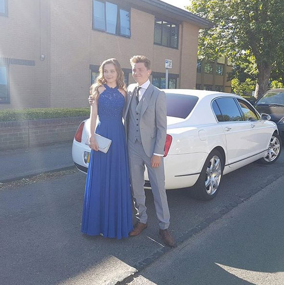 Solihull Anniversary Limo hire