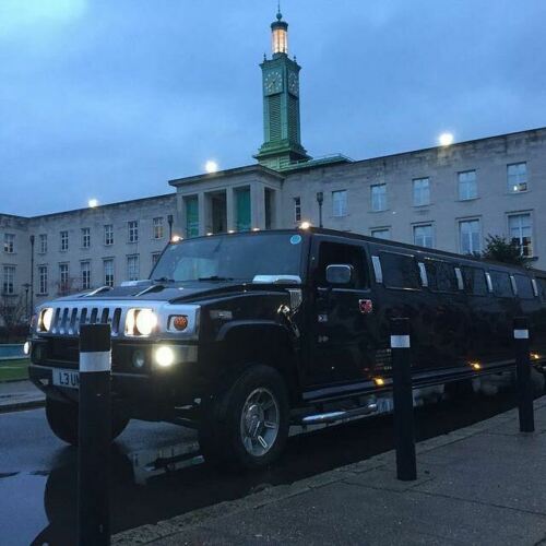 Solihull Black Hummer Limo hire