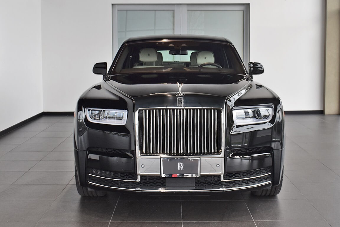Solihull Rolls Royce Phantom Black ready for hire